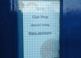 Shop closed all day