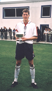 Captain with Trophy