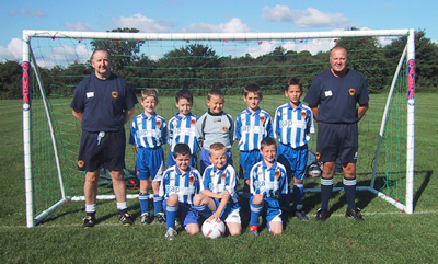 City Under 9 team