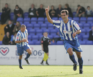 Martinez celebrates