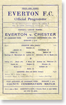 Everton v Chester 1944